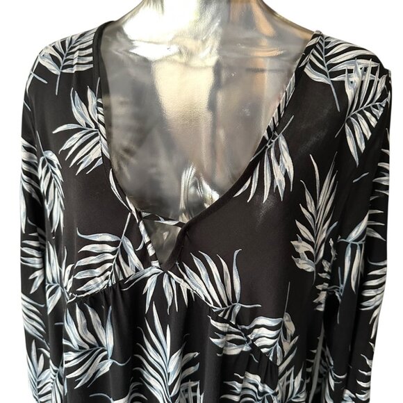 Carly Jean Los Angeles CJLA Rayon Babydoll Dress Tunic Large - Picture 3 of 9